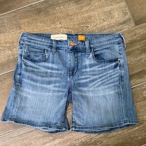 Pilcro And The Letterpress Denim Shorts Size 28